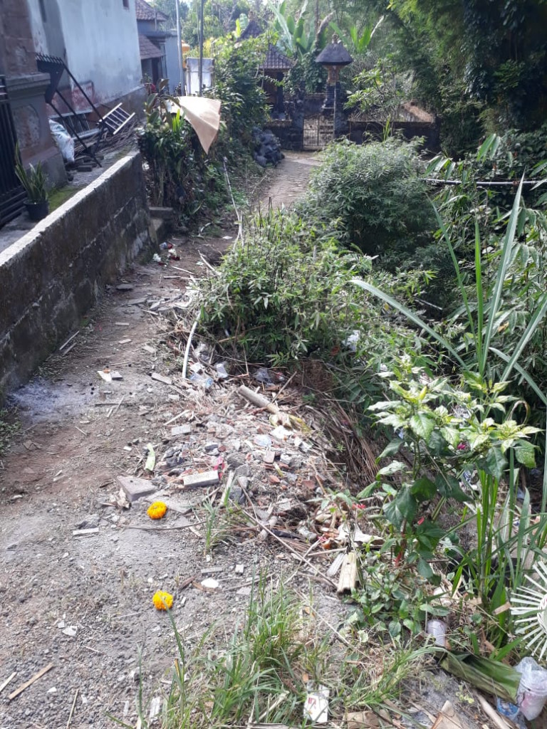 Senderan Jebol di Banjar Nungnung, Desa Pelaga, Kecamatan Petang Tanggal 01 Juni 2023